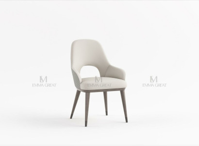 Chair Set Seat Upholstery Suite Dining room Chairs Lehn Wood Modern Luxury